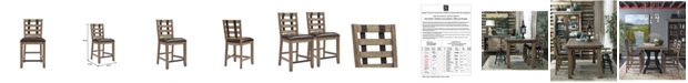 Accentrics Home Flatbush Metal Strap Gathering Chair